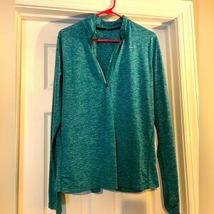 Nike dri-fit real quarter zip- GUC! Size L.